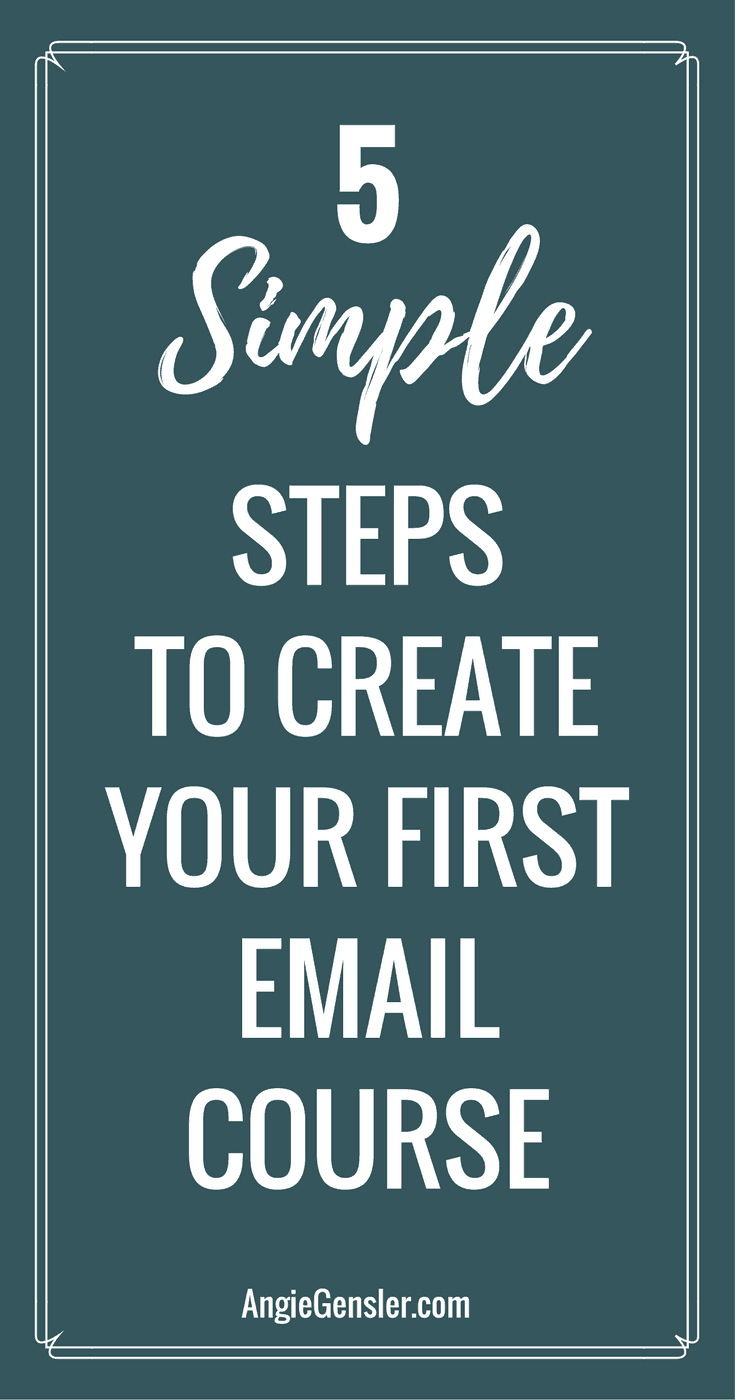 How to create an email course in 5 simple steps_pin3