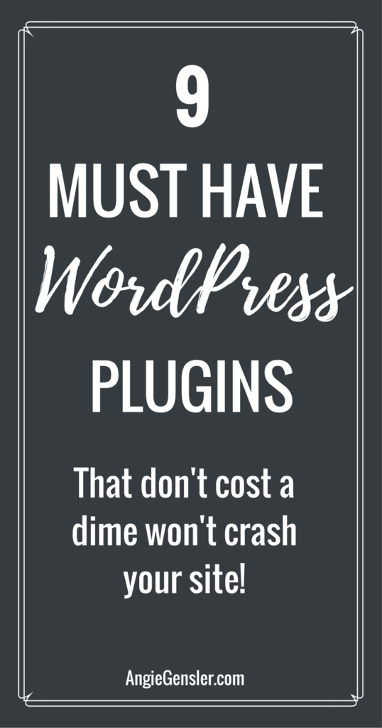 9 Must Have WordPress Plugins that won't cost a dime