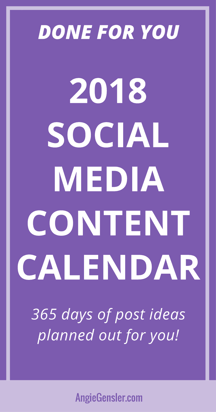 2018 Social Media Content Calendar-PIN3