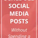 How to schedule social media posts-Pin