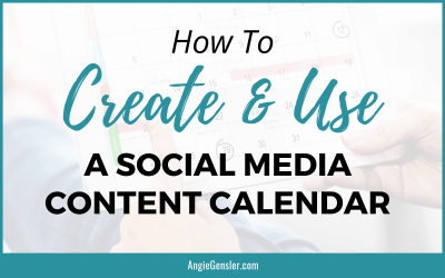 How to Create and Use a Social Media Content Calendar
