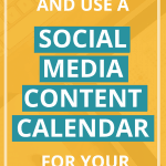 Social Media Content Calendar - PIN4