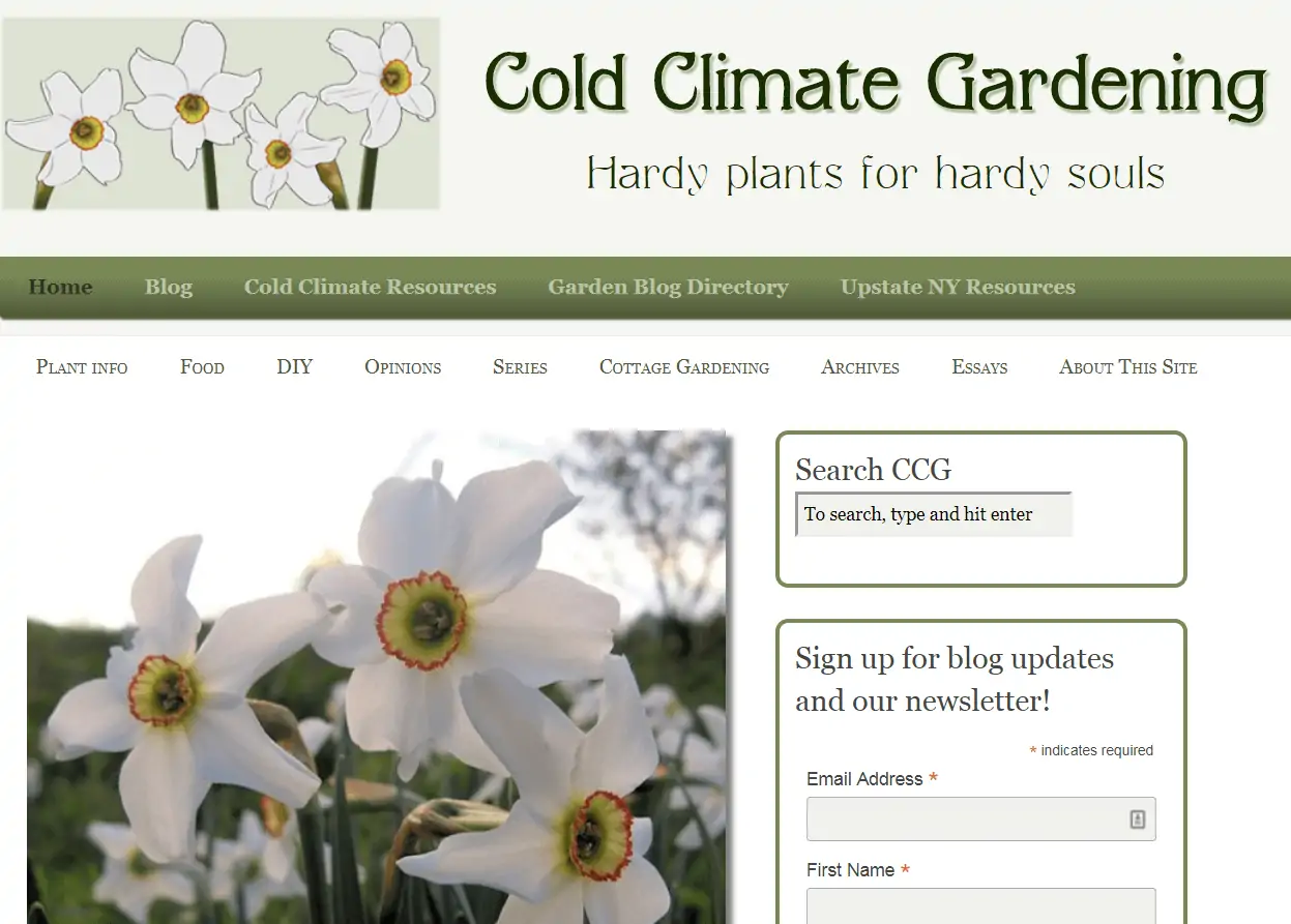 Cold Climate Gardening