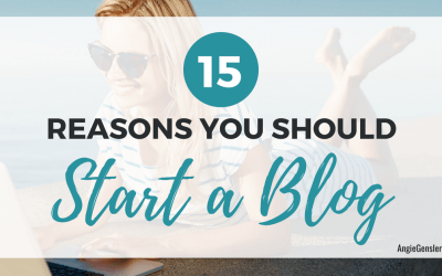 Should I Start a Blog? 15 Reasons You Should Start a Blog