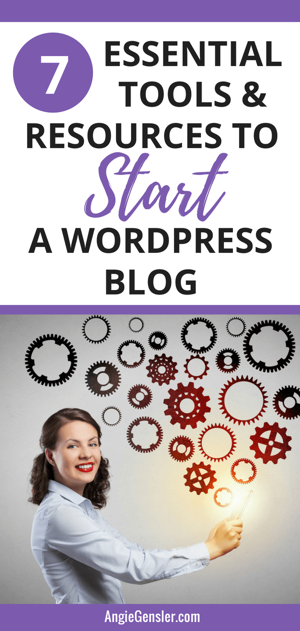 This post is a huge help if you're starting a blog! It can be overwhelming to figure out which tools, resources, and software you need to build your blog and this ost outlines the exact tools you need to start your WordPress blog.