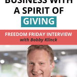 Freedom Friday Interview with Bobby Klinck