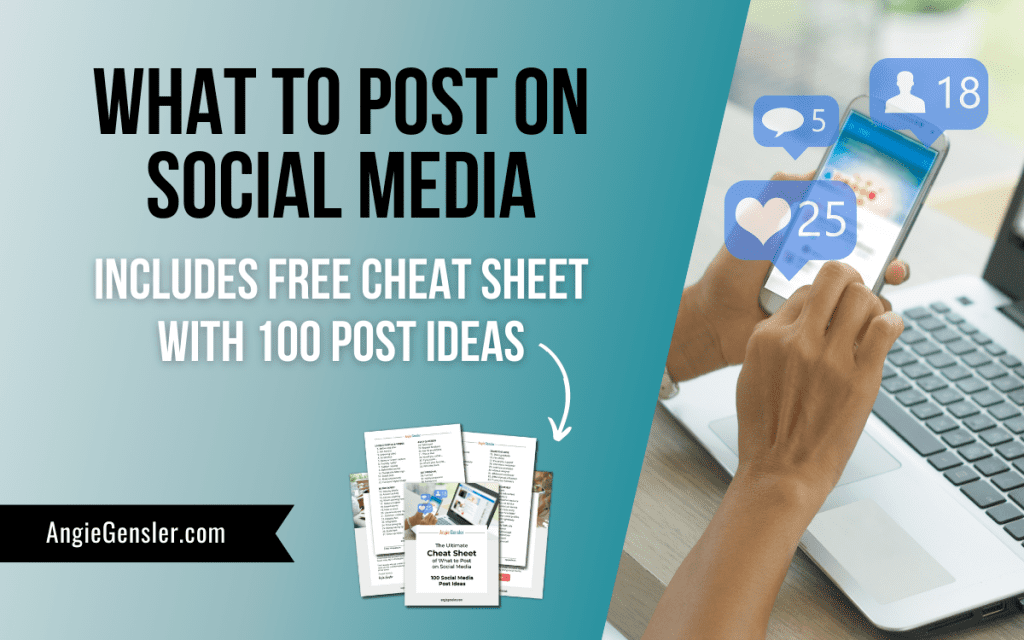 what to post on social media blog image