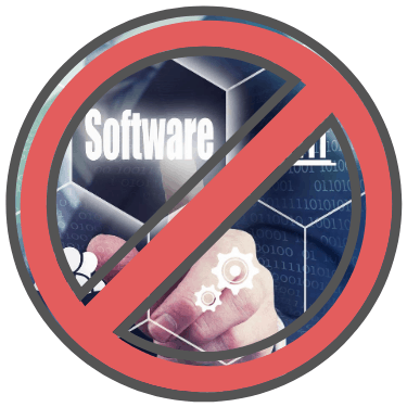 No Expensive Software Icon