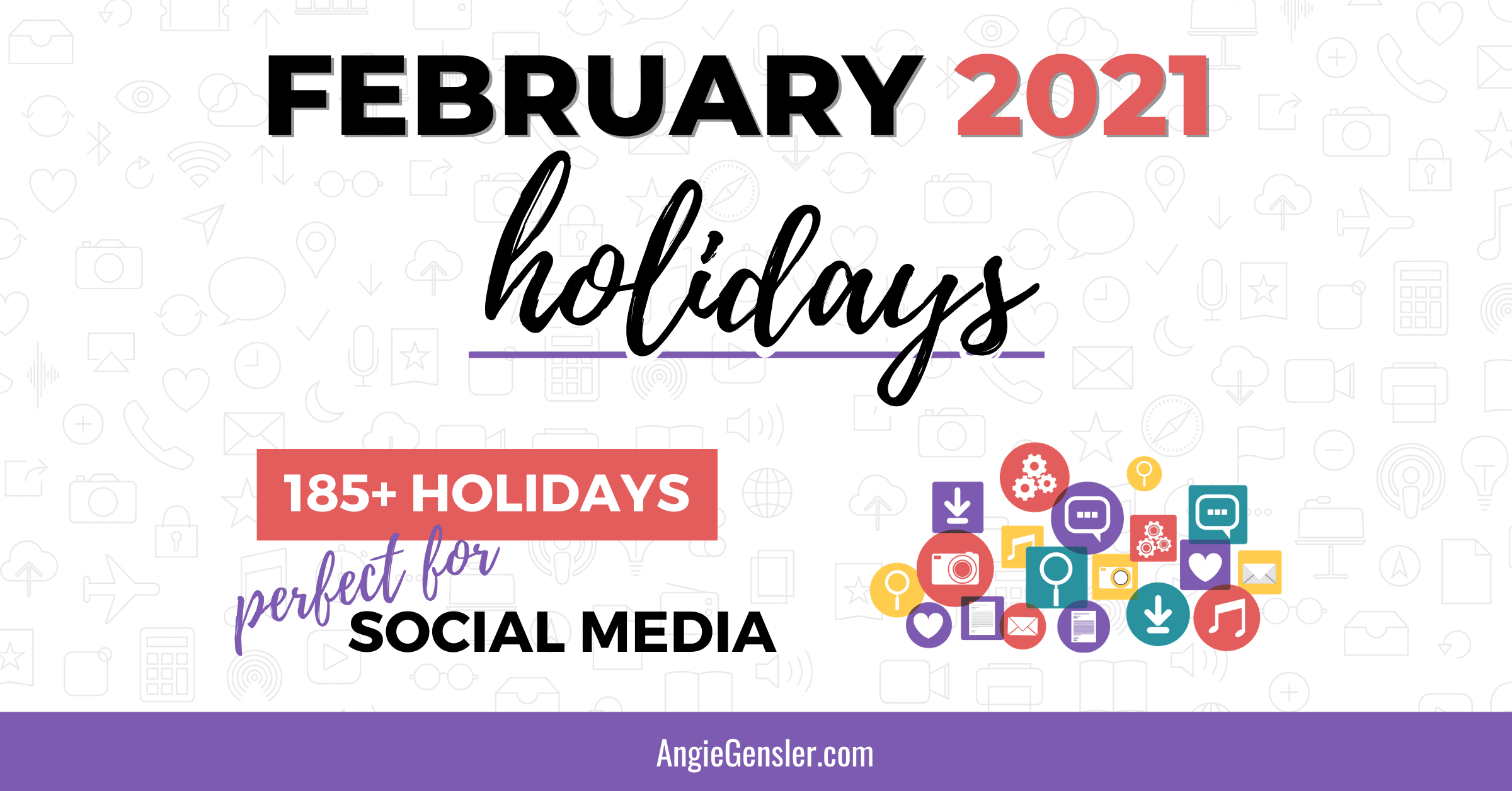 Featured image of post Special Day In February 2021 - February 2021 social media hashtags and holidays.