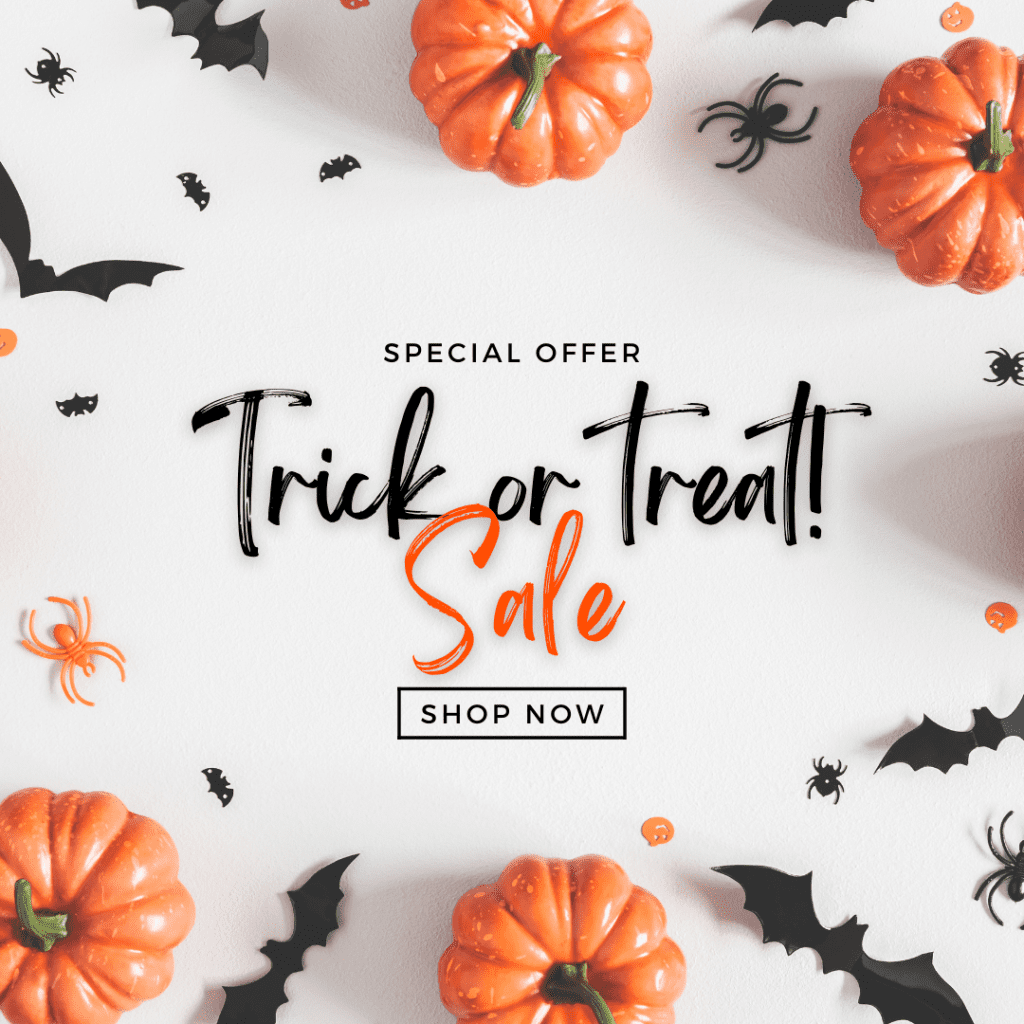 trick or treat sale blog post image