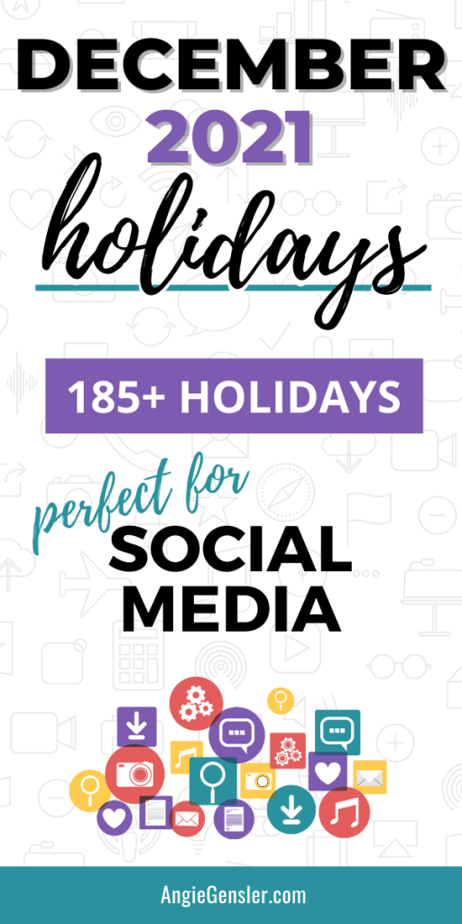 december 2021 holidays pinterest