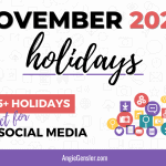 november 2021 holidays social share