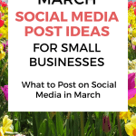 march post ideas for social media